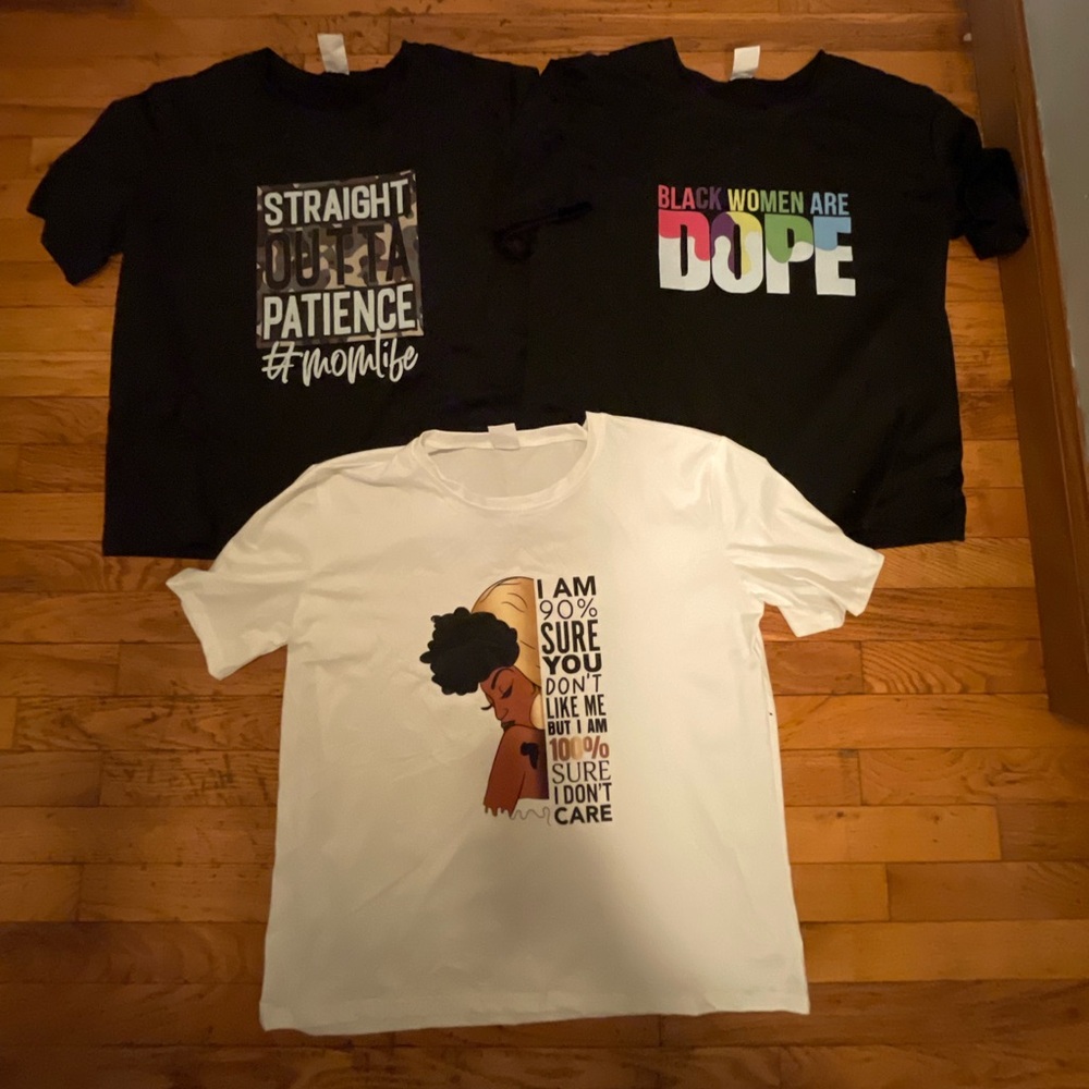 SHEIN T-Shirt Bundle: Size XXL